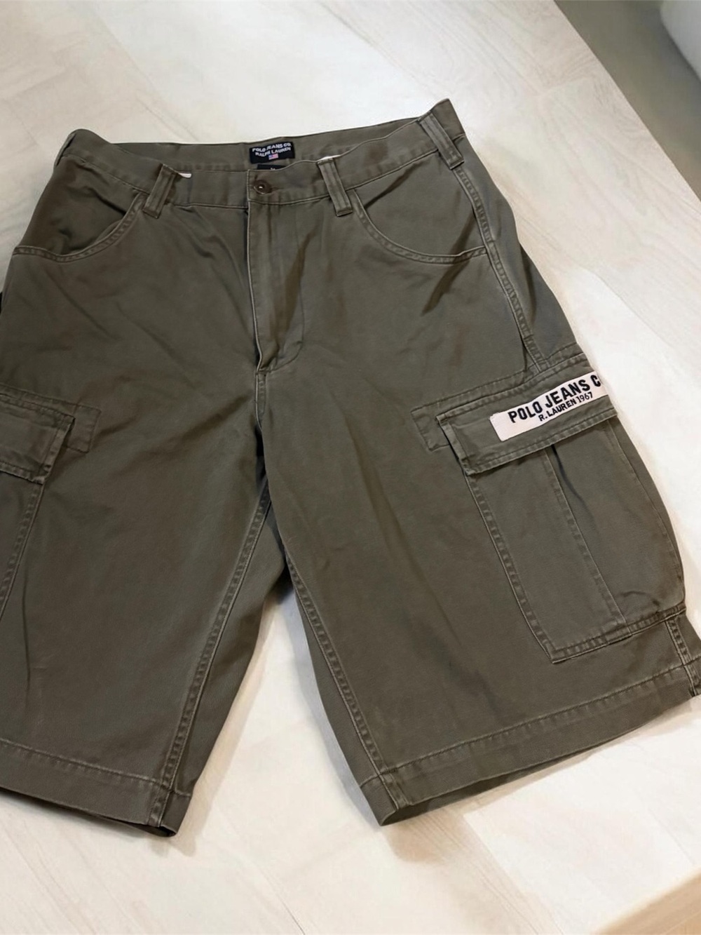 Polo by Ralph Lauren Olive Green Cargo Shorts